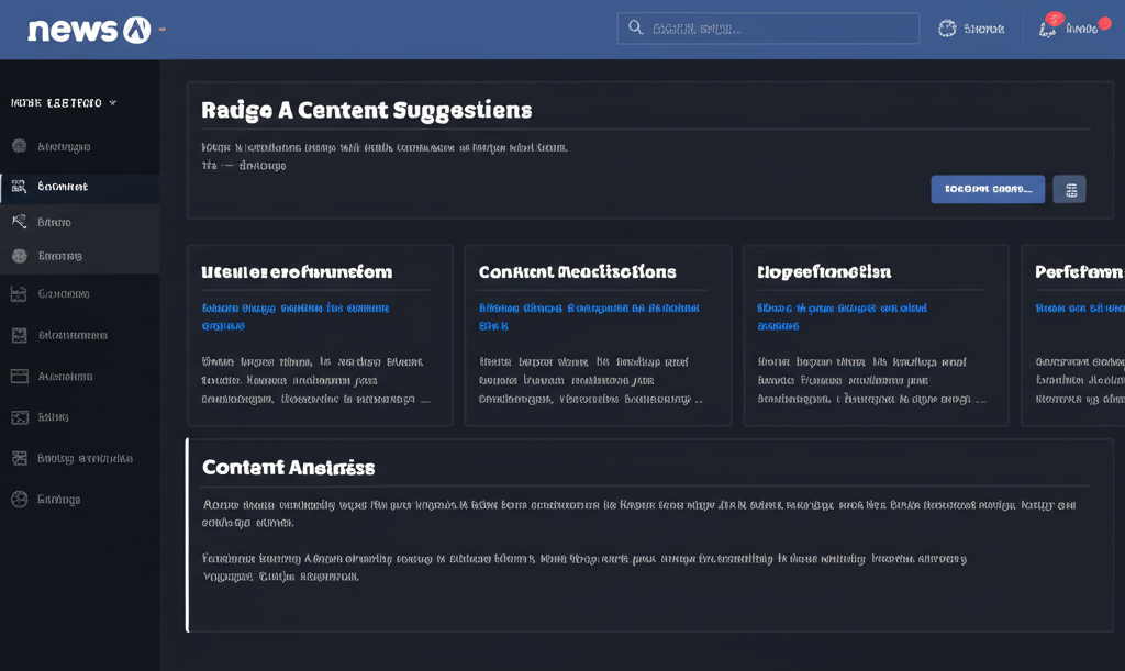 AI Content Dashboard